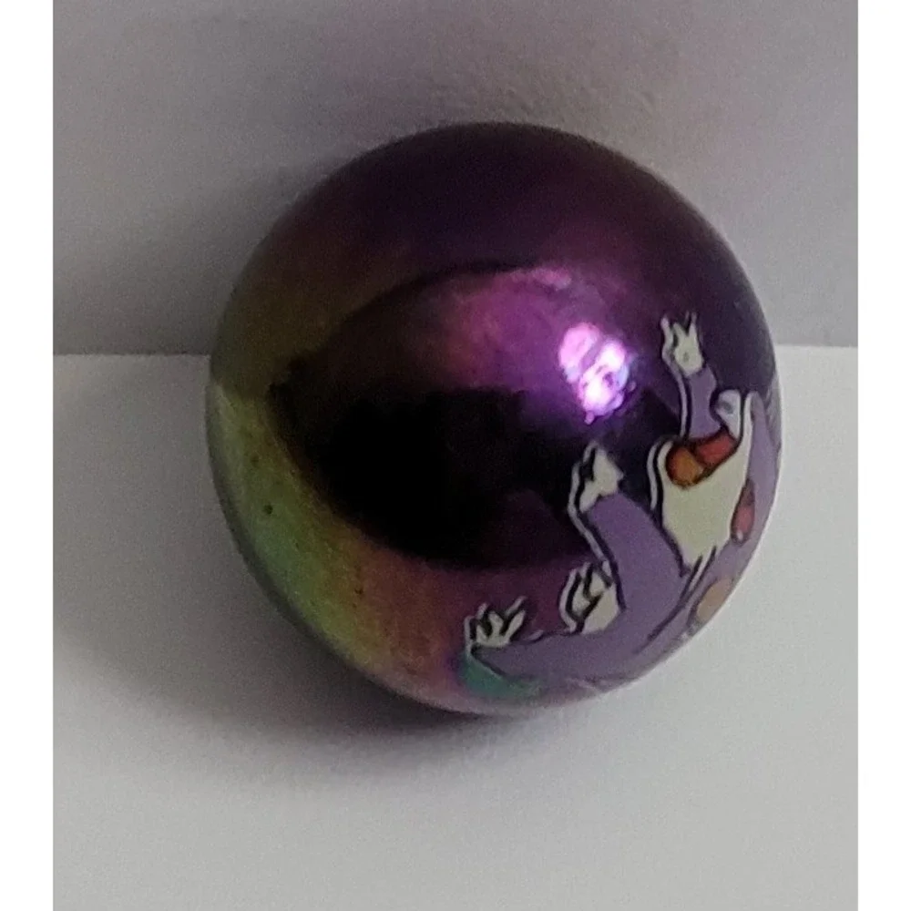 Vintage Iradescent Pokémon marble number 19 Rattata